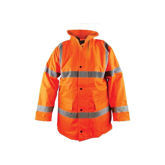 Scan Hi-Vis Motorway Jacket Orange - XL (48in) Scan - Town Tools