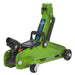 Sealey Short Chassis Trolley Jack 2 Tonne - Green 1050CXHV Sealey - Town Tools 