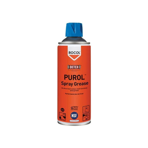 Rocol PUROL Spray Grease 400ml ROCOL - Town Tools