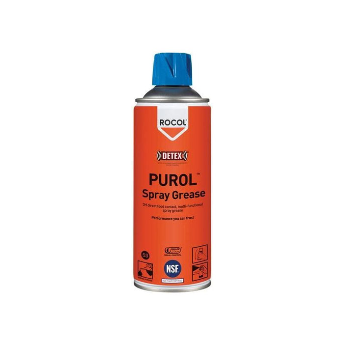 Rocol PUROL Spray Grease 400ml ROCOL - Town Tools