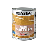 Ronseal Interior Varnish Quick Dry Satin Light Oak 750ml