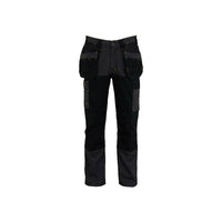 Stanley® Clothing Dixon Slim Fit Trousers Grey/Black Waist 32in Leg R