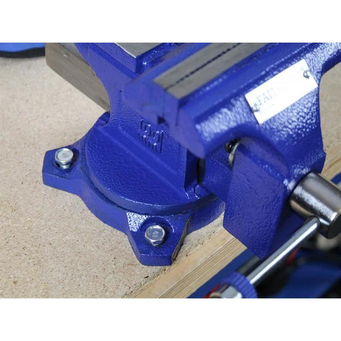 Faithfull Light-Duty Mechanics Vice 100mm (4in) Faithfull - Town Tools