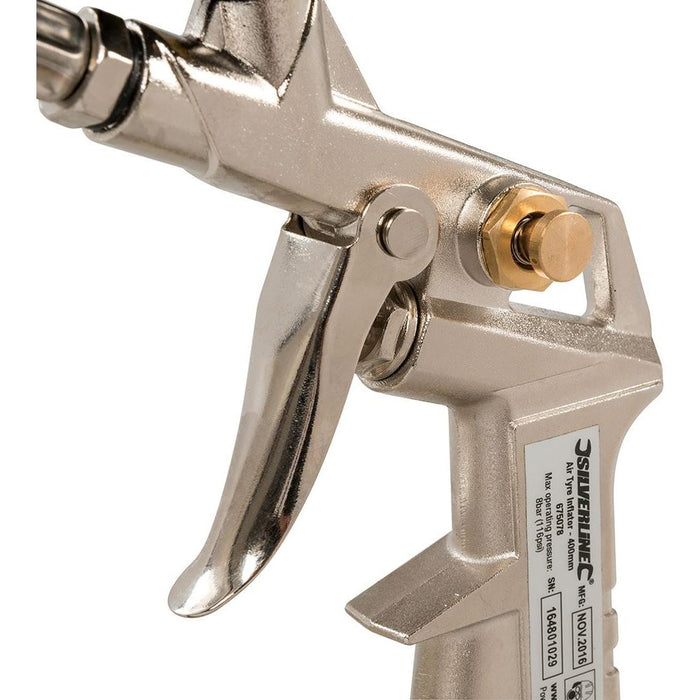 Silverline Air Tyre Inflator 400mm Silverline - Town Tools 
