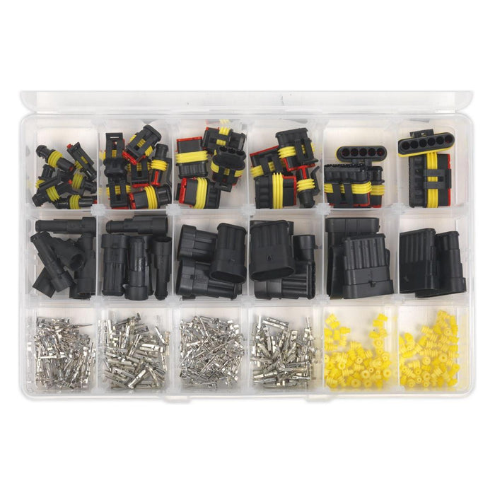 Sealey Superseal Male & Female Connector Assortment 350pc SSCSET1 Sealey - Town Tools 