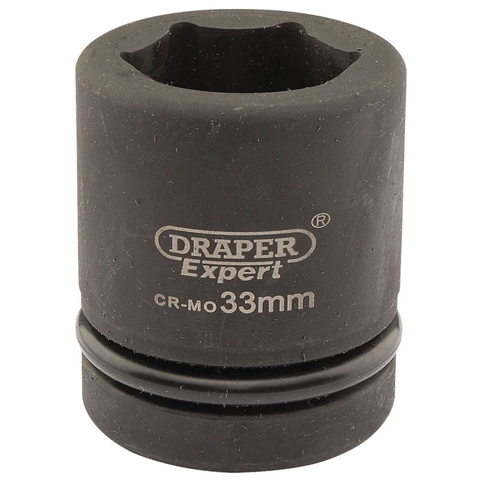 Draper Expert HI-TORQ 6 Point Impact Socket, 1" Sq. Dr., 33mm 05113 Draper - Town Tools 