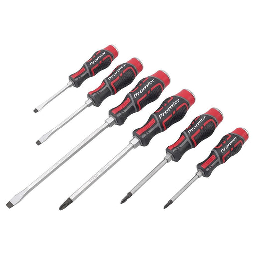 Sealey Premier Premier Hammer-Thru Screwdriver Set 6pc AK4940 Sealey Premier - Town Tools 
