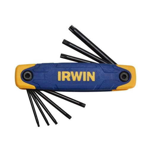 Irwin® TORX Key Folding Set of 8: TX9-TX40 IRWIN® - Town Tools
