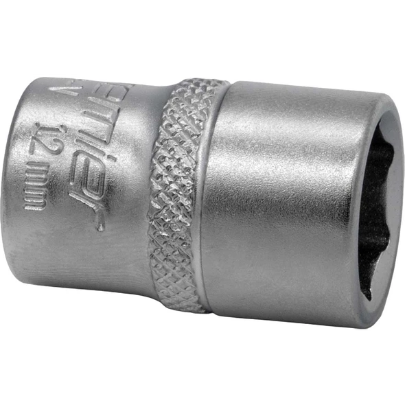 Sealey 3/8"Dr Socket 12mm (Micro Satin Finish)