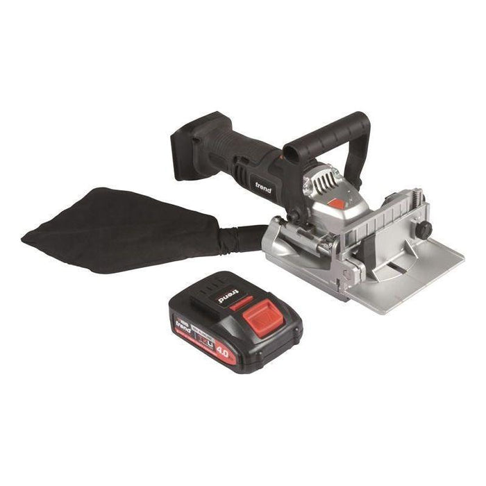 Trend T18S/BJK1 Biscuit Jointer 18V 1 x 4.0Ah Li-ion Trend - Town Tools