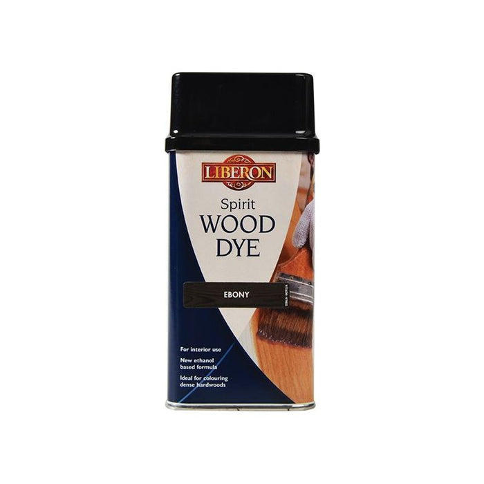 Liberon Spirit Wood Dye Ebony 250ml Liberon - Town Tools