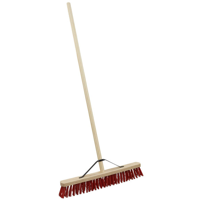 Sealey PVC Bristle Broom 24"(610mm) BM16P Sealey - Town Tools 