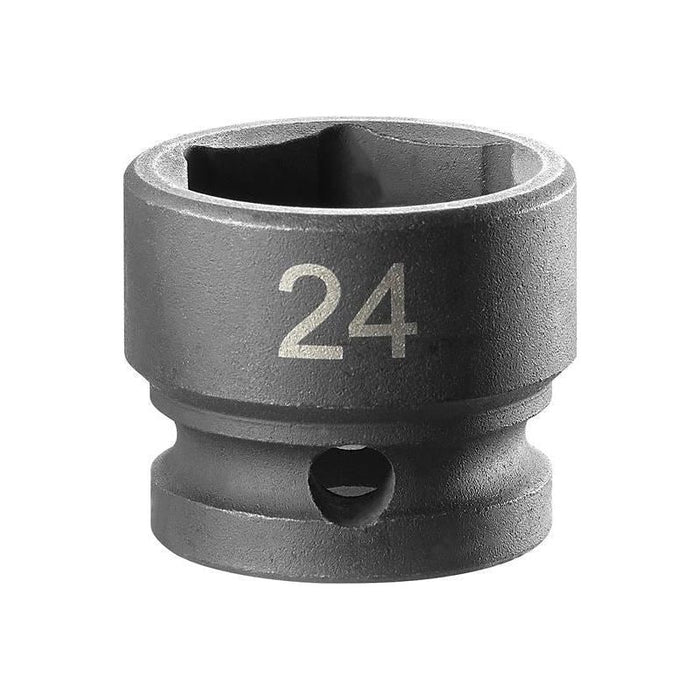 Facom 6-Point Stubby Impact Socket 1/2in Drive 24mm Facom - Town Tools