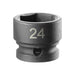 Facom 6-Point Stubby Impact Socket 1/2in Drive 24mm Facom - Town Tools