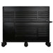 Draper BUNKER 25 Drawer Combined Roller Cabinet and Tool Chest, 72", Black