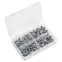 Sealey Nylon Locknut Assortment M6-M12 300pc AB032LN