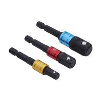 Bluespot Tools Colour-Coded Impact Socket Adaptor Set, 3 Piece