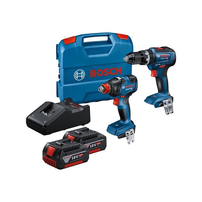 Bosch Professional Twin Pack 18V 2 x 5.0Ah Li-ion Bosch - Town Tools
