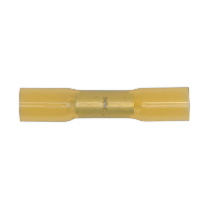 Sealey Heat Shrink Butt Connector Terminal6.8mm Yellow Pack of 50 YTSB50 Sealey - Town Tools 