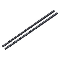 Draper Black HSS Long Drill Bit 3.0 x 100mm (Pack of 2)