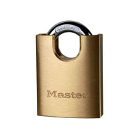 Master Lock Solid Brass 50mm Padlock 5-Pin Shrouded Shackle