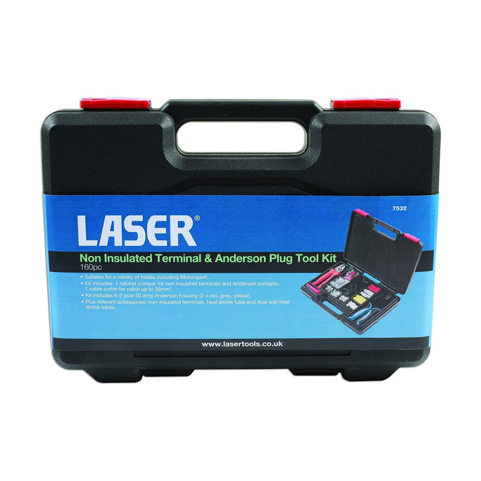 Laser Non Insulated Terminal & Anderson Type Plug Tool Kit 7532