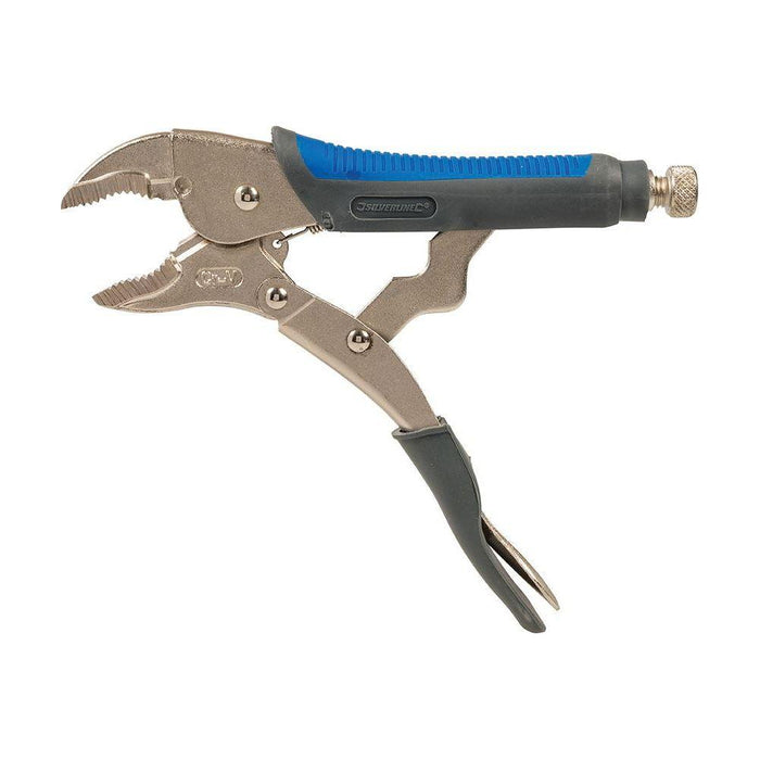 Silverline Self Locking Soft-Grip Pliers 250mm Silverline - Town Tools 