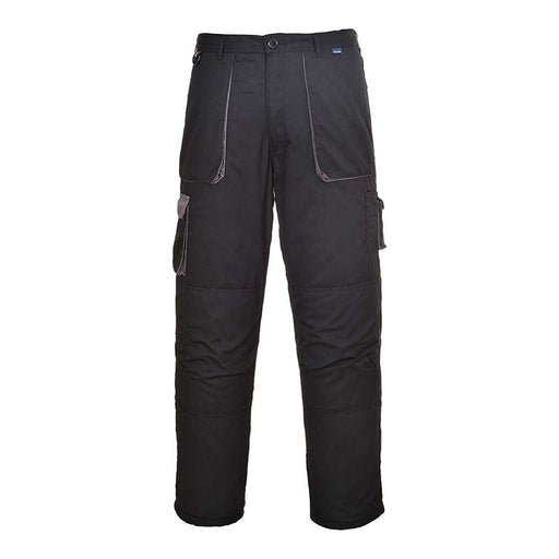 Portwest Texo Contrast Trousers - Black - XXL Portwest - Town Tools 