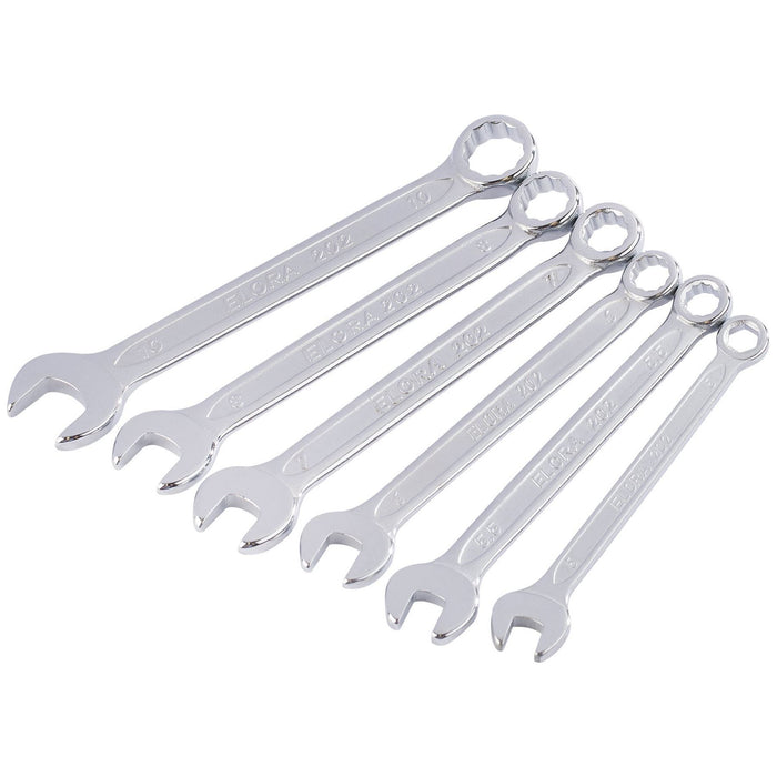 Draper Elora Midget Metric Combination Spanner Set (6 Piece) 04212 Draper - Town Tools 