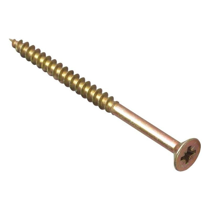 Forgefix Multi-Purpose Pozi Compatible Screw CSK ST ZYP 5.0 x 70mm Forge Pack 10 ForgeFix - Town Tools