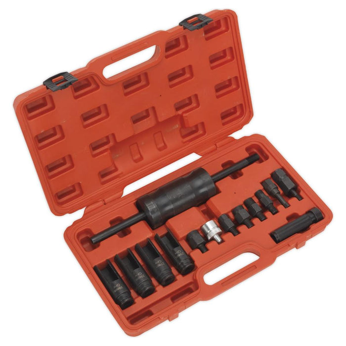 Sealey Diesel Injector Puller Set 14pc VS2059 Sealey - Town Tools 