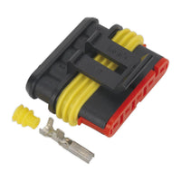 Sealey Superseal Female Connector 5-Way Pack of 3 SSC5F