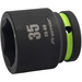 Sealey 3/4"Dr Impact Socket 35mm (Light Green Coded Ring)