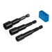 Silverline Magnetic Nut Driver Set 3pce 6, 8 & 10mm Silverline - Town Tools 