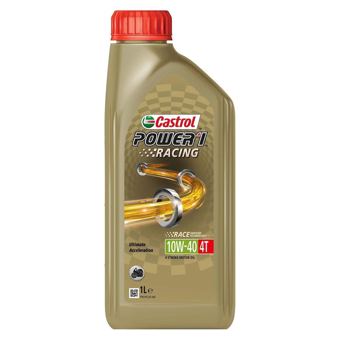 Castrol Power1 Racing 4T 10W-40 - 1L 15F57C Castrol - Town Tools 