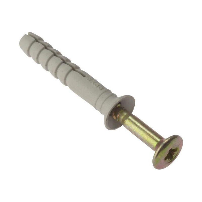 Forgefix Hammer Fixing & Plug M6 x 35mm Bag 10 ForgeFix - Town Tools