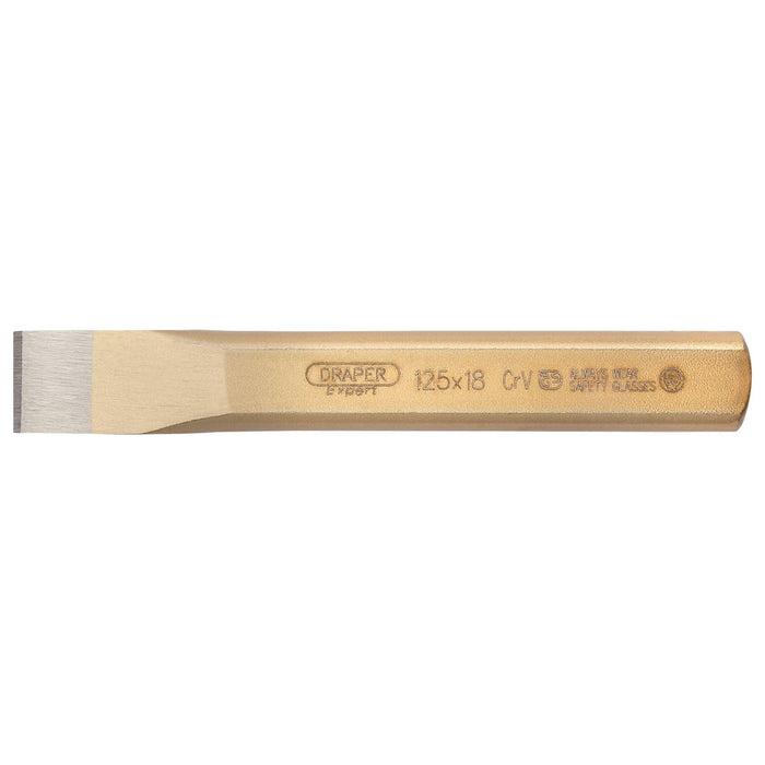 Draper Flat Cold Chisel, 18 x 125mm 51596