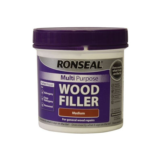 Ronseal Multipurpose Wood Filler Tub Medium 465g Ronseal - Town Tools