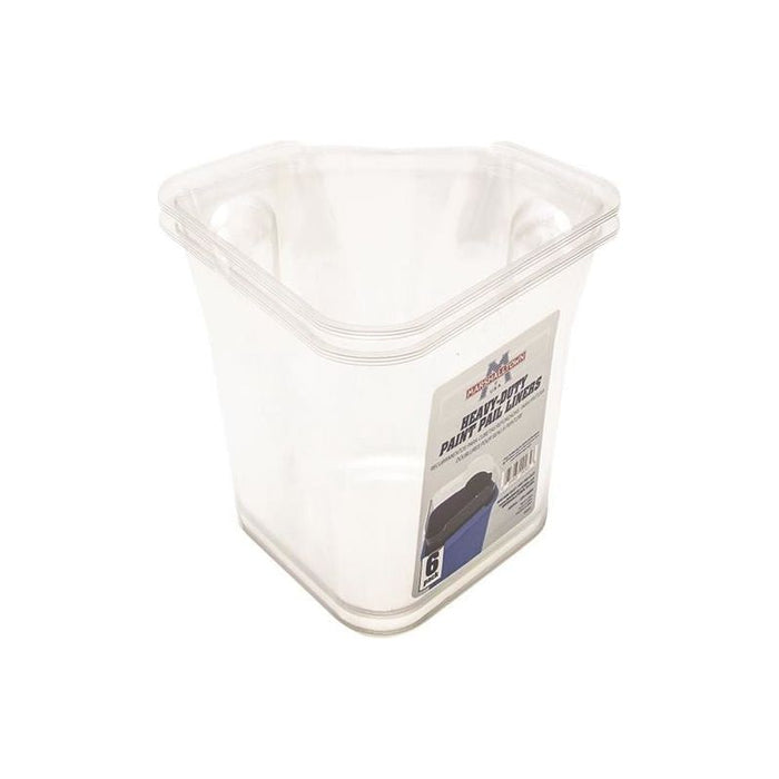 Marshalltown Heavy-Duty Paint Pail Liners (Pack 6) Marshalltown - Town Tools