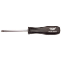 Draper Cross Slot Mechanic's Screwdriver, No.1 x 75mm 19532