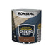 Ronseal Ultimate Protection Decking Paint Chestnut 2.5 litre Ronseal - Town Tools