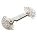 Sealey Metric Screw Pitch Gauge Set 20pc AK71SPG Sealey - Town Tools 