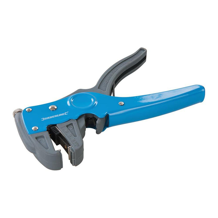 Silverline 2-in-1 Adjustable Wire Strippers 170mm Silverline - Town Tools 