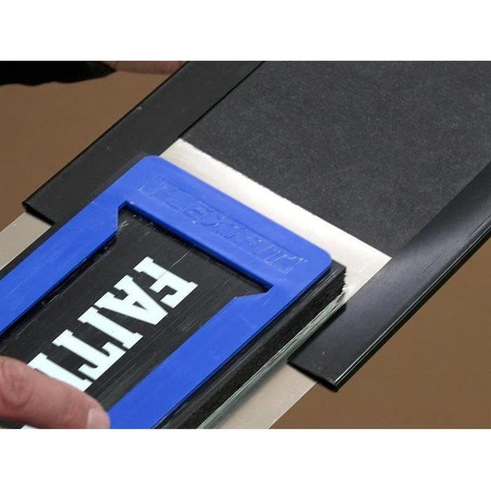 Faithfull Stainless Steel Flexifit Trowel with Foam 16in Faithfull - Town Tools