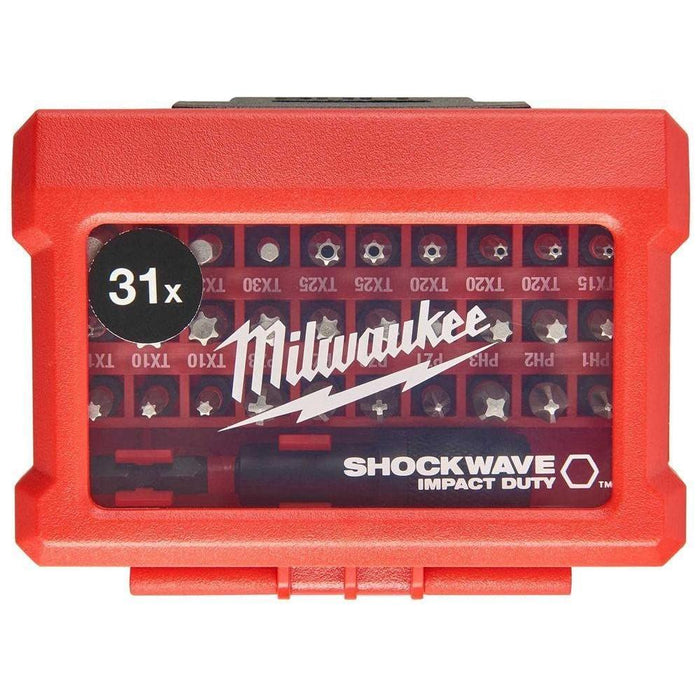 Milwaukee S/Bit Shw Cd Compact Set-31Pc 4932472060 Milwaukee - Town Tools 