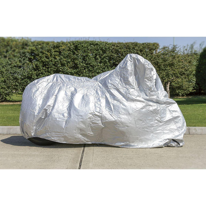 Sealey Motorcycle Cover Medium 2320 x 1000 x 1350mm MCM Sealey - Town Tools 