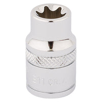 Draper TX-STAR Socket, 3/8" Sq. Dr., E11 34186