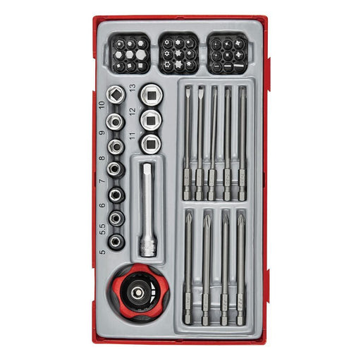 Teng Tools 1/4" Socket & Bits Set TT1 48 Pieces Teng Tools - Town Tools 