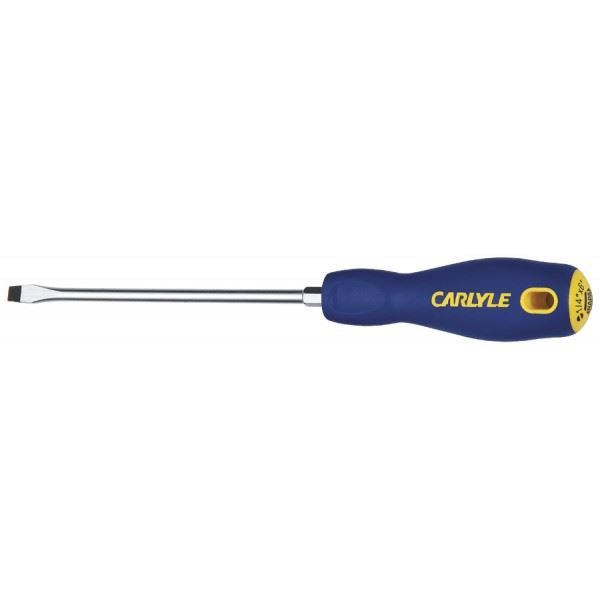 Carlyle Tools Screwdriver - Round Blade - Slotted - 1/4In.