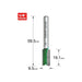 Trend C013 x 1/4 TCT Two Flute Cutter 9.5 x 19.1mm Trend - Town Tools